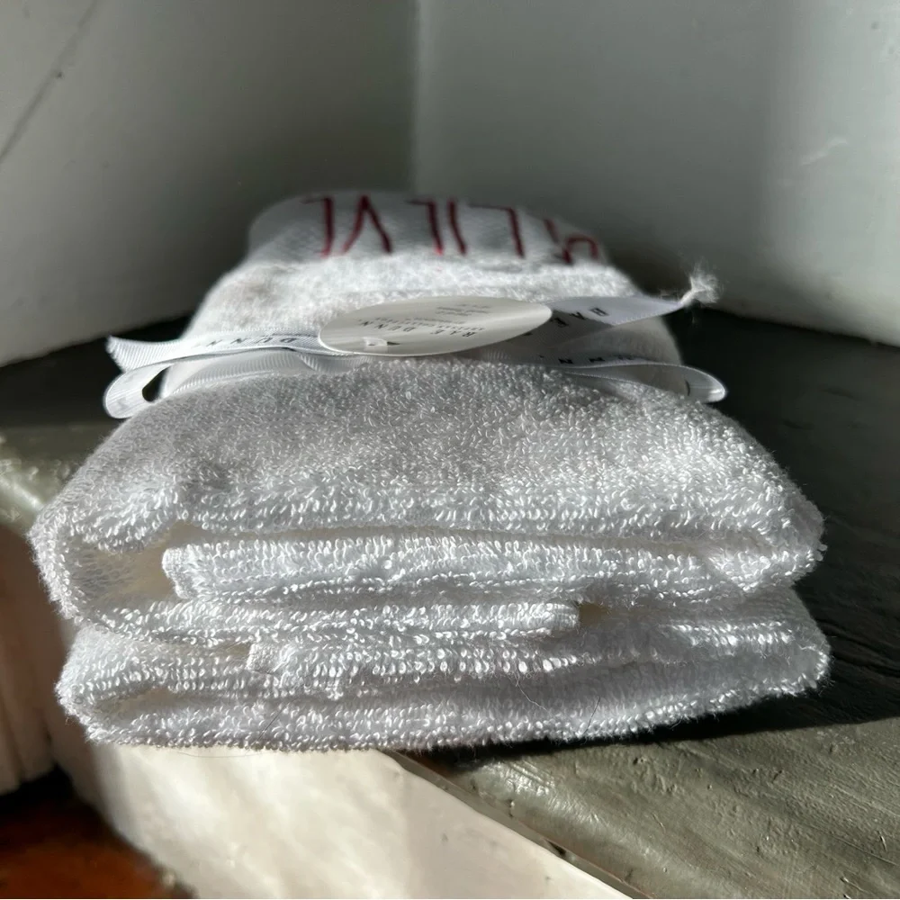 Rae Dunn BELIEVE Hand Towels